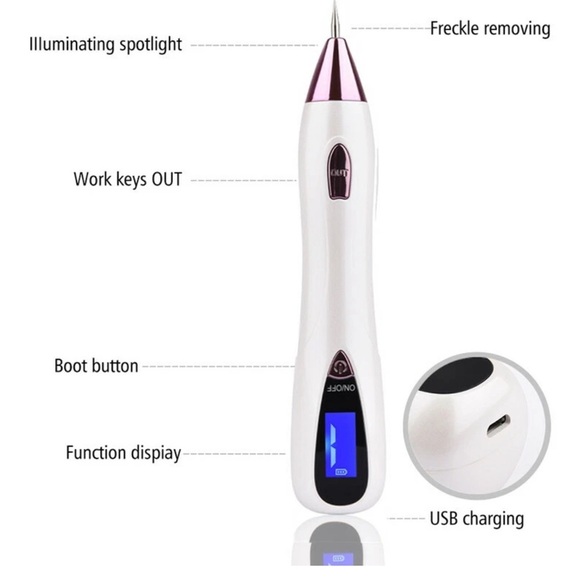 Fibroblast Plasma Pen Skin Freckle Tattoo Wrinkle Spot Removal Rechargeable USA - Picture 2 of 9